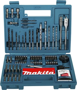 Makita B-53811 Drill & Screwdriver Accessory Set, 100 Pieces